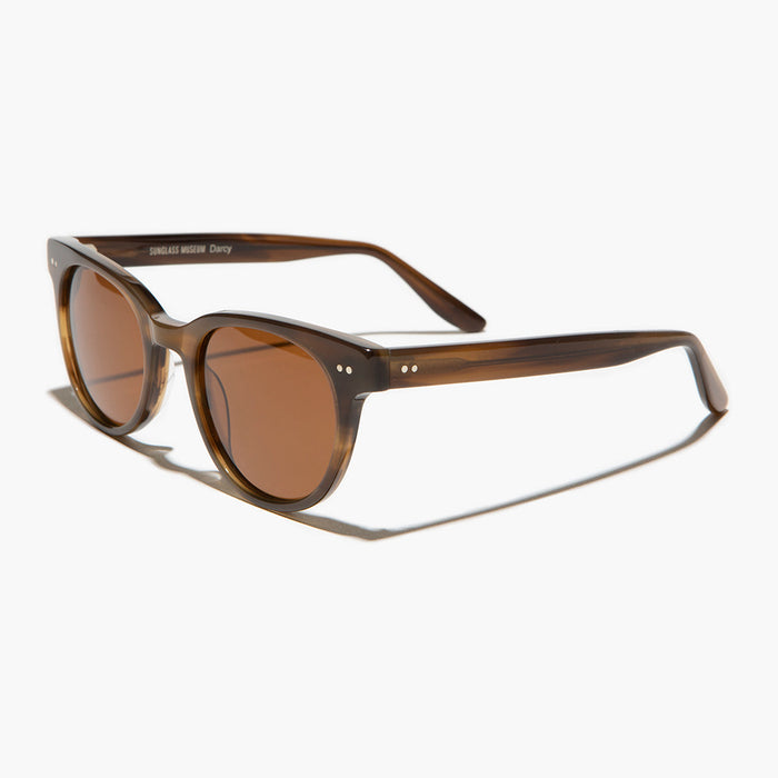 SUNGLASS MUSEUM Round Hipster Sunglass with Polarized Lens - Darcy
