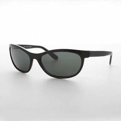 Sunglass Museum Wrap Sport Vintage Large Sunglasses with Glass Lens - Dimaggio - Product image