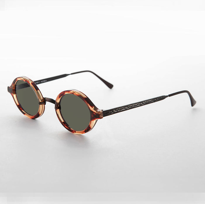 SUNGLASS MUSEUM Art Deco Oval Vintage Sunglasses - Degas