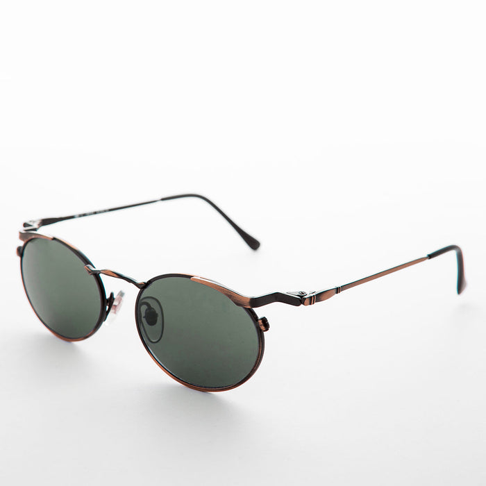 image of sunglasses model SUNGLASS MUSEUM SUNGLASS MUSEUM Oval Punk Grunge Steampunk Vintage Sunglass - Dieselgoth