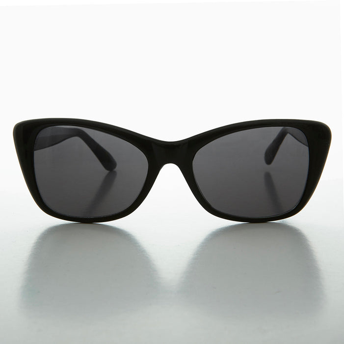 SUNGLASS MUSEUM Square Retro Cat Eye Vintage Sunglass - Dixie