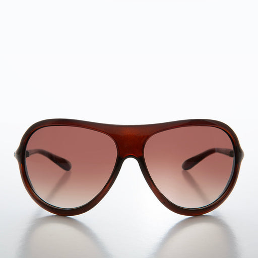 Sunglass Museum Large Teardrop 80s Fashion Sunglass - Dixon - Product image