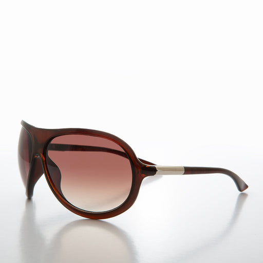 Sunglass Museum Large Teardrop 80s Fashion Sunglass - Dixon - Product image