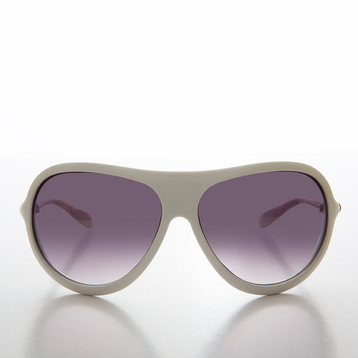 Large Teardrop 80s Fashion Sunglass - Dixon
