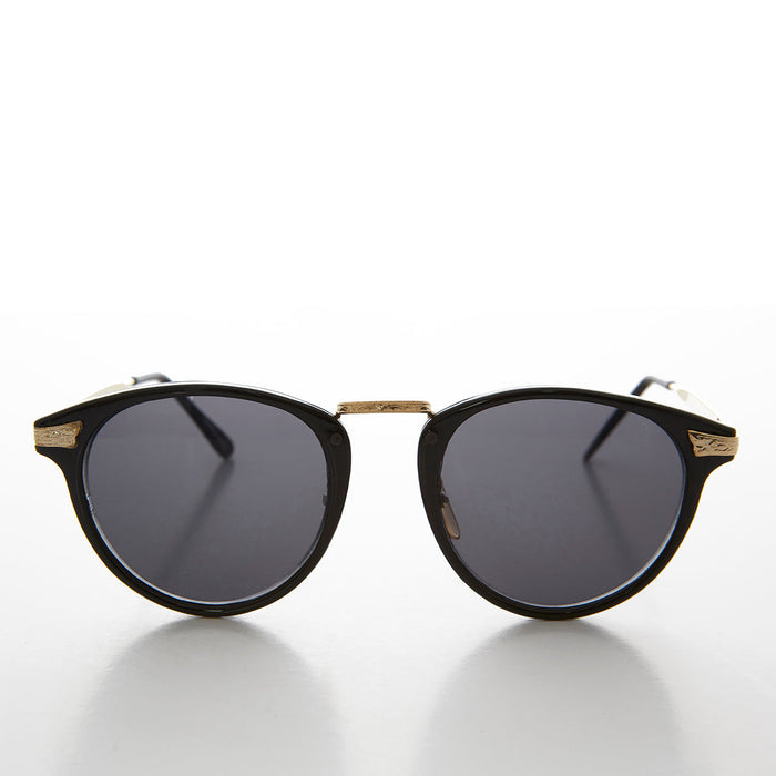 SUNGLASS MUSEUM Preppy O'Malley 90s Vintage Sunglass - Dobby