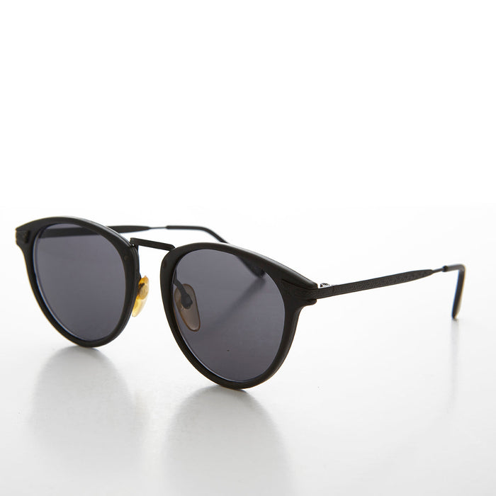 SUNGLASS MUSEUM Preppy O'Malley 90s Vintage Sunglass - Dobby