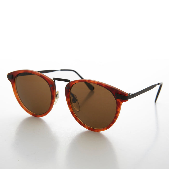 SUNGLASS MUSEUM Preppy O'Malley 90s Vintage Sunglass - Dobby