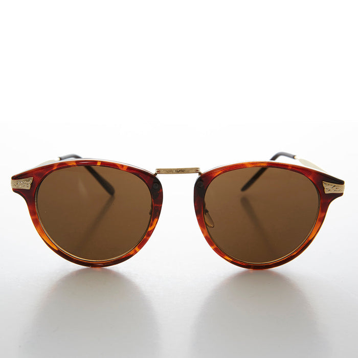 SUNGLASS MUSEUM Preppy O'Malley 90s Vintage Sunglass - Dobby