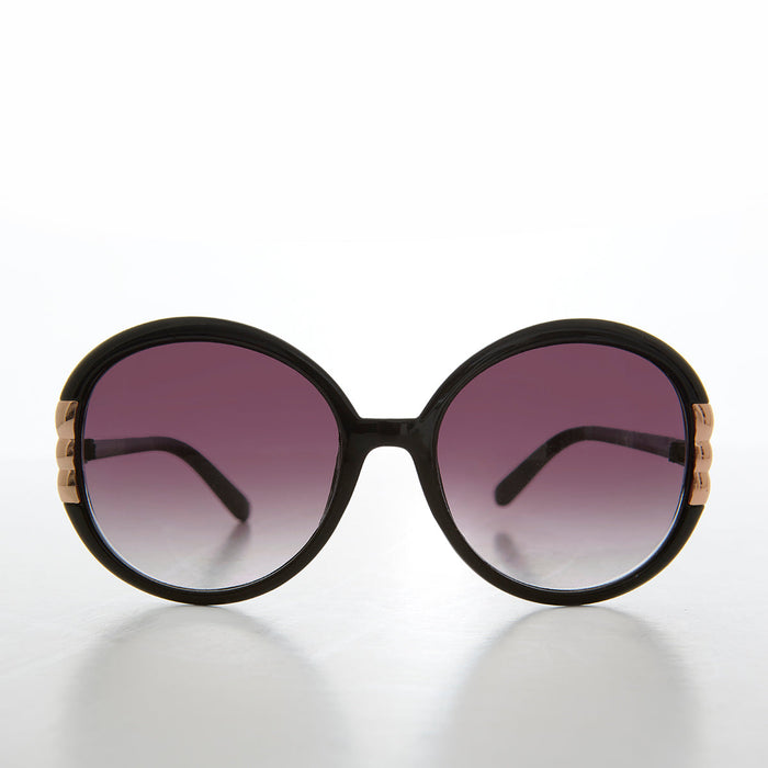 image of sunglasses model SUNGLASS MUSEUM SUNGLASS MUSEUM Large Round Women's Retro Sunglasses - Dolores