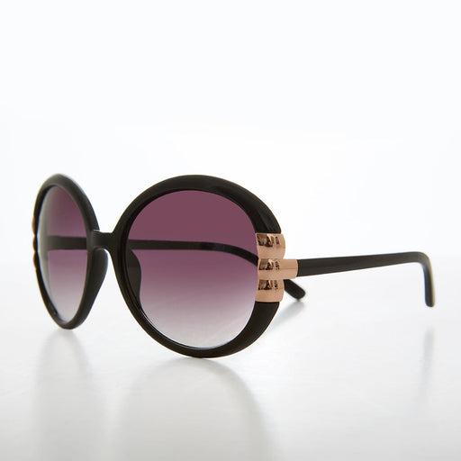 image of sunglasses model SUNGLASS MUSEUM SUNGLASS MUSEUM Large Round Women's Retro Sunglasses - Dolores