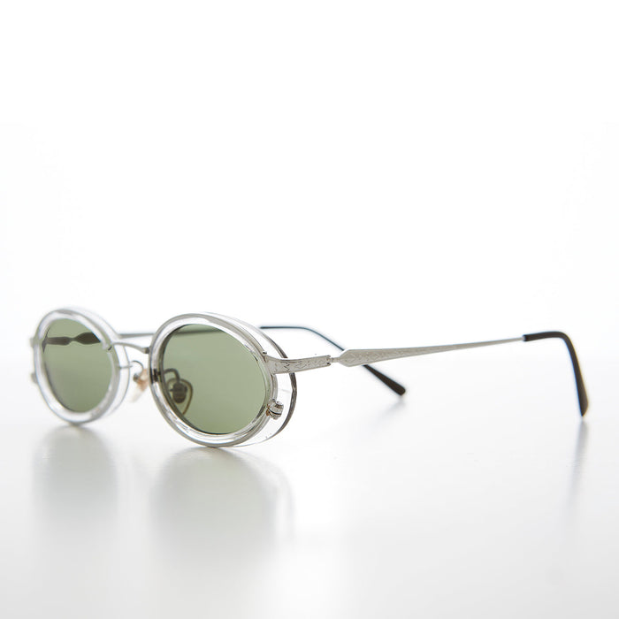 SUNGLASS MUSEUM Oval 90s Vintage Sunglasses - Dorian