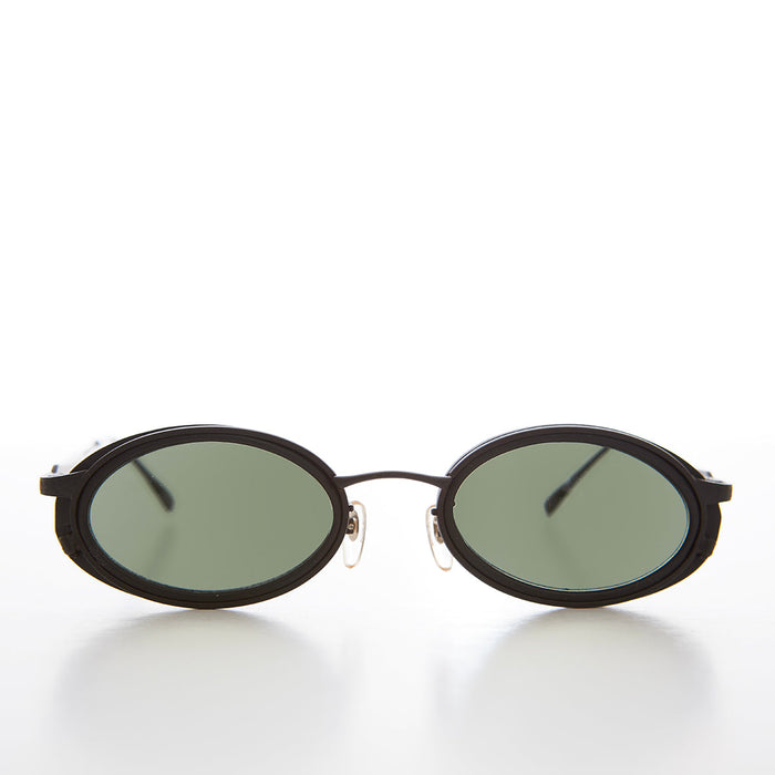 SUNGLASS MUSEUM Oval 90s Vintage Sunglasses - Dorian