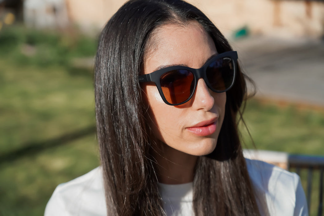 Iconic Wayfarer Ombre  | Polarized Sunglasses | Adult | 15+ Y | Desert Teal Ombre
