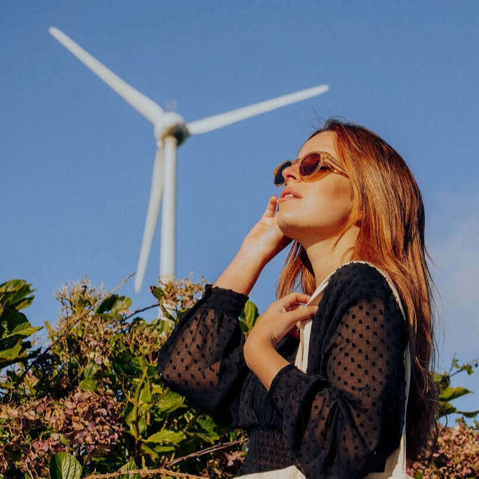 JOPLINS Ganges - Unisex Wood and Bio Acetate Sunglasses