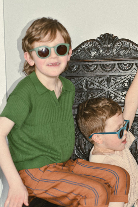 Classic | Sustainable Sunglasses | Plant-Based Bendable Polarized - Child | 3-8 Y | Ivory Tortoise