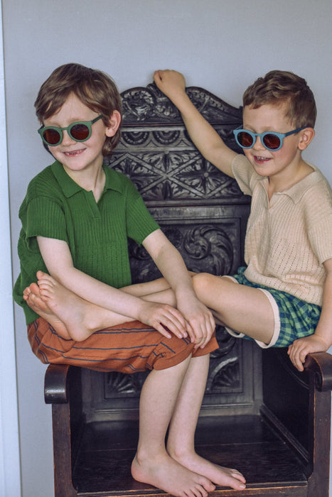 Classic | Sustainable Sunglasses | Plant-Based Bendable Polarized - Child | 3-8 Y | Ivory Tortoise