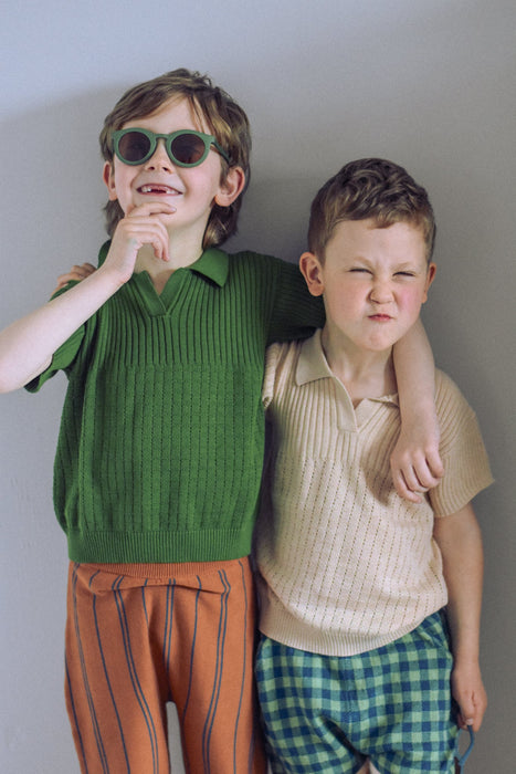 Classic | Sustainable Sunglasses | Plant-Based Bendable Polarized - Child | 3-8 Y | Ivory Tortoise