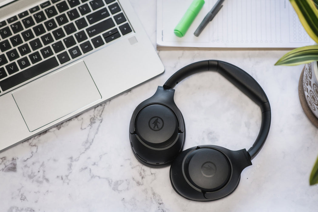 image of sunglasses model Outdoor Tech Orbit ANC Headphones