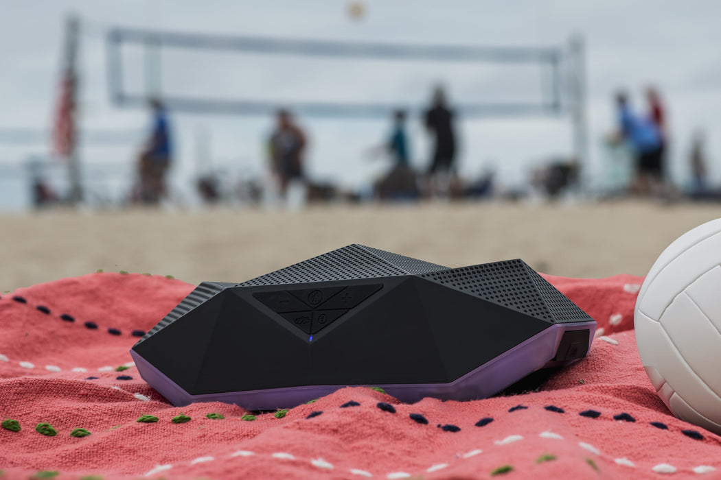 image of sunglasses model Outdoor Tech Range Rugged Bluetooth Speaker