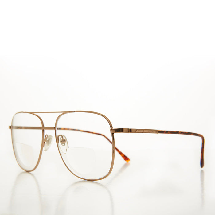 Square Bifocal Aviator Glasses - Dunham