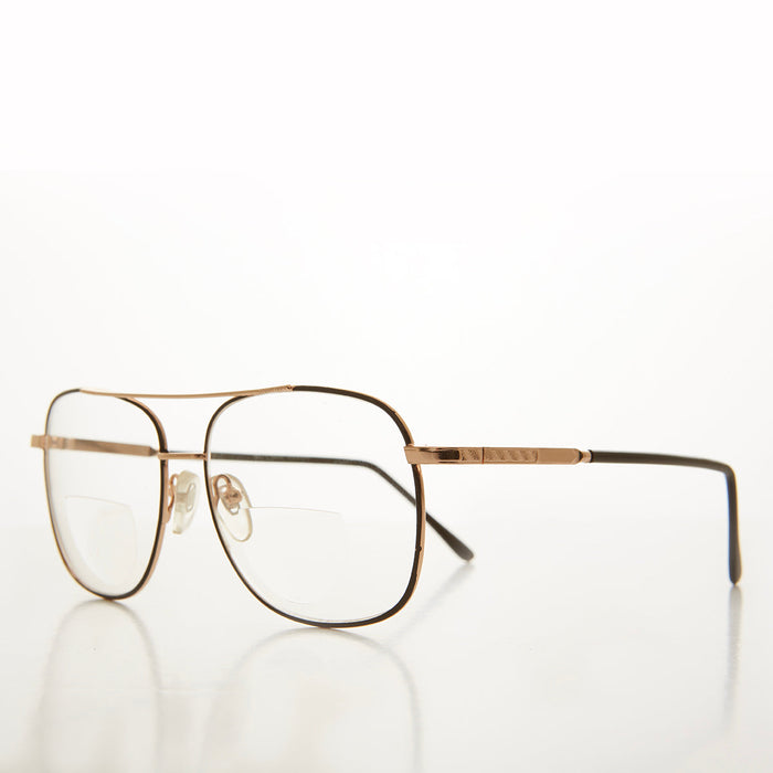 Square Bifocal Aviator Glasses - Dunham
