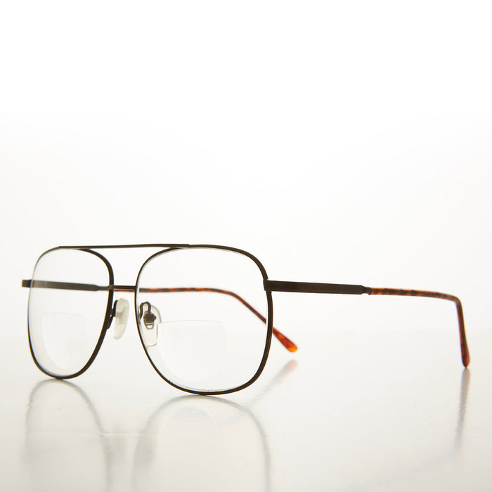 Square Bifocal Aviator Glasses - Dunham
