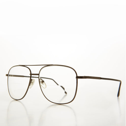 Sunglass Museum Square Bifocal Aviator Glasses - Dunham - Product image