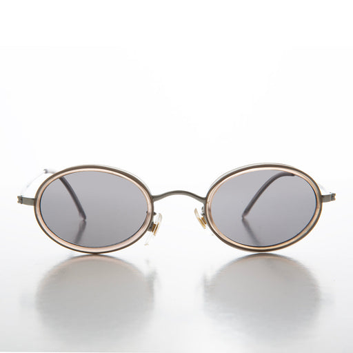 Sunglass Museum Small Delicate Oval Vintage Sunglasses - Dwyer - Product image