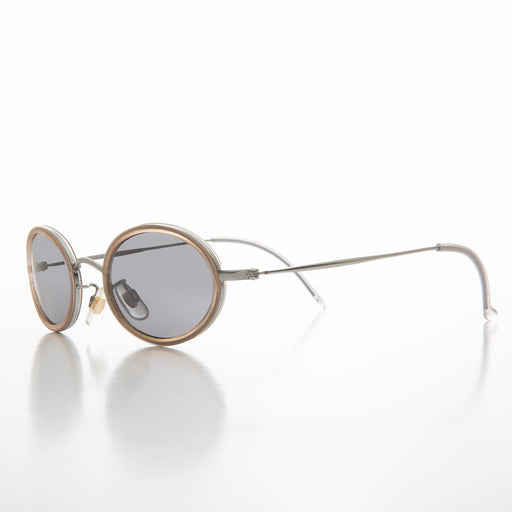 Sunglass Museum Small Delicate Oval Vintage Sunglasses - Dwyer - Product image