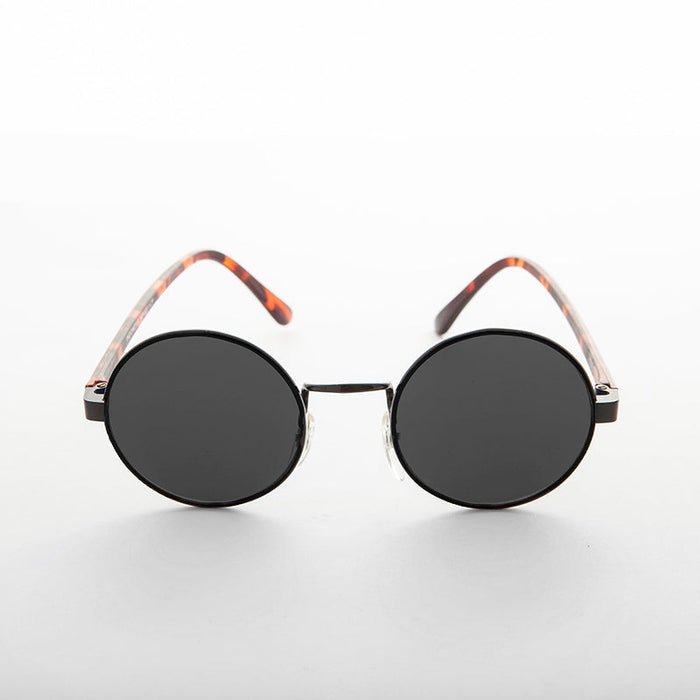 SUNGLASS MUSEUM Round Hippie Retro Vintage Sunglass - Rounder