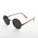 SUNGLASS MUSEUM Round Hippie Retro Vintage Sunglass - Rounder - Product image