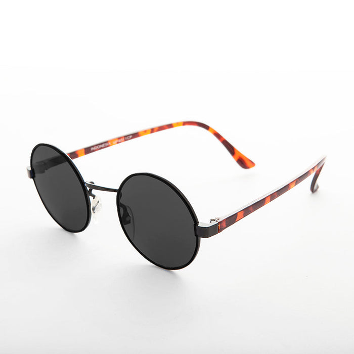 SUNGLASS MUSEUM Round Hippie Retro Vintage Sunglass - Rounder