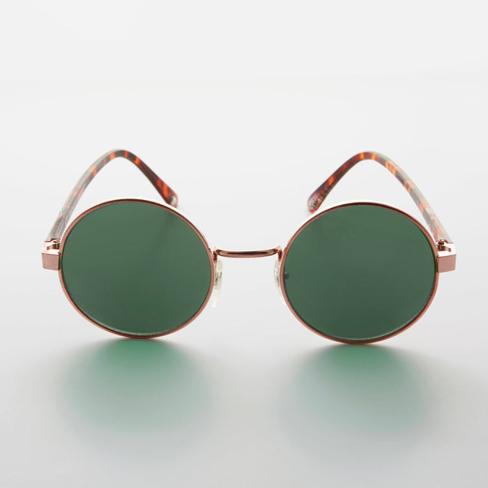 SUNGLASS MUSEUM Round Hippie Retro Vintage Sunglass - Rounder
