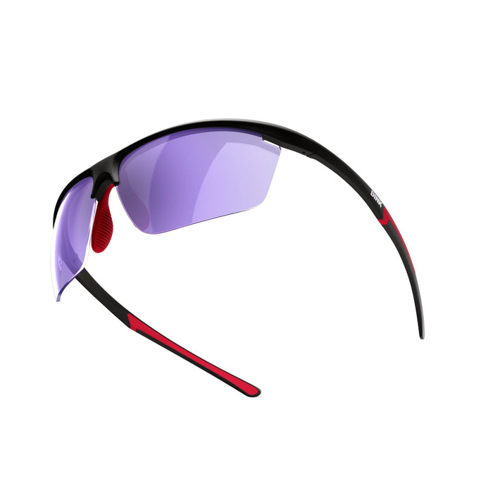 Daytona Petite Sunglasses - Black/Red