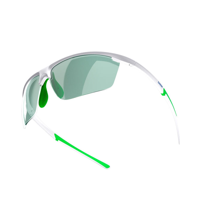 Daytona Petite Sunglasses - White/Green
