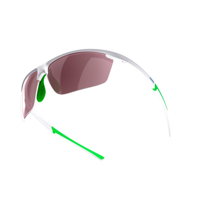 Daytona Petite Sunglasses - White/Green