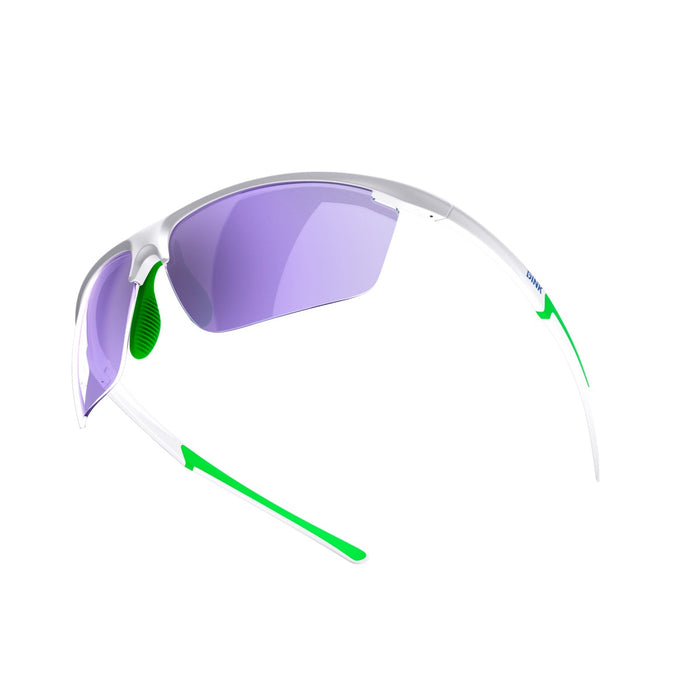 Daytona Petite Sunglasses - White/Green