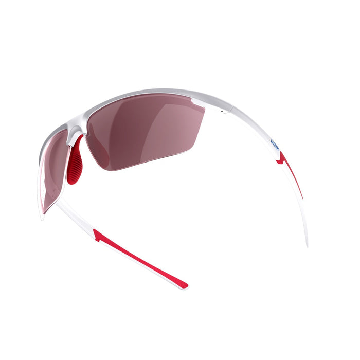 Daytona Petite Sunglasses - White/Red
