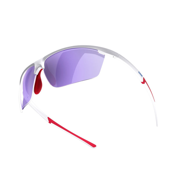 Daytona Petite Sunglasses - White/Red