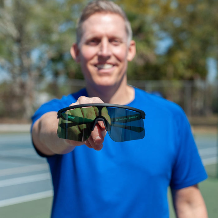 DINK Captiva Large Emerald Green Sunglasses