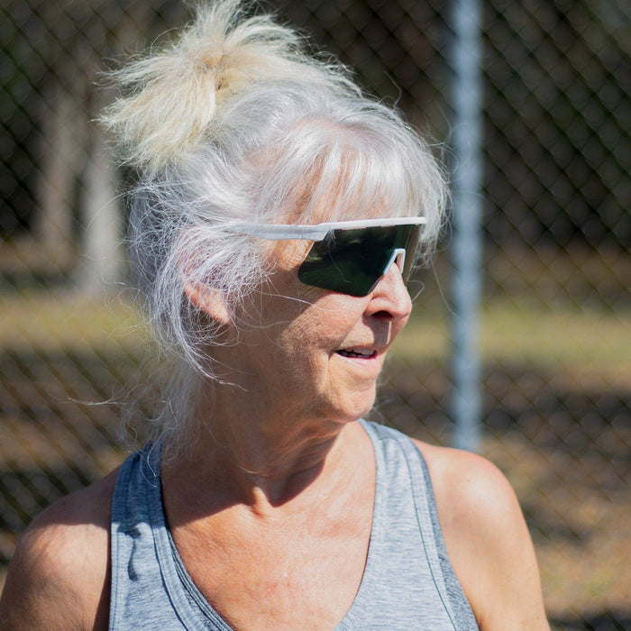 DINK Captiva White Pearl Pickleball Sunglasses