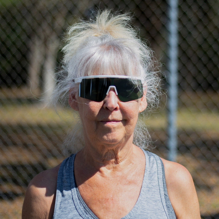 DINK Captiva White Pearl Pickleball Sunglasses