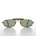 image of sunglasses model SUNGLASS MUSEUM SUNGLASS MUSEUM Half Frame Vintage Aviator Deadstock Sunglass - Earl