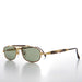Sunglass Museum Half Frame Vintage Aviator Deadstock Sunglass - Earl - Product image