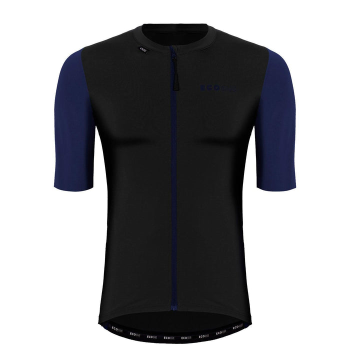 ecoon apparel cycling jacket domancy men sustainable clothing recyclable premium black KRN glasses ECO110220TL L