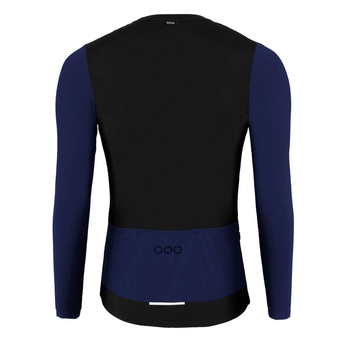 ecoon apparel cycling jacket bonneville men sustainable clothing recyclable premium black KRN glasses 
