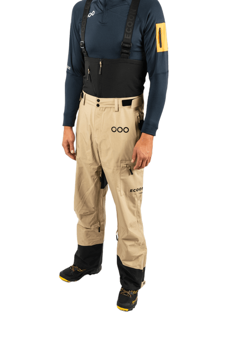 ecoon apparel pants ecoexplorer men sustainable clothing recyclable premium beige KRNglasses ECO120110TS
