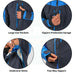 ecoon apparel ski jacket ecoexplorer men sustainable clothing recyclable premium sky blue eco380116 KRN glasses ECO380116TS S