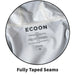 ecoon apparel ski jacket ecoexplorer men sustainable clothing recyclable premium sky blue eco380116 KRN glasses ECO380116TL L