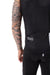 ecoon apparel cycling vest alpe d huez men sustainable clothing recyclable premium black KRN glasses ECO180701TXL XL